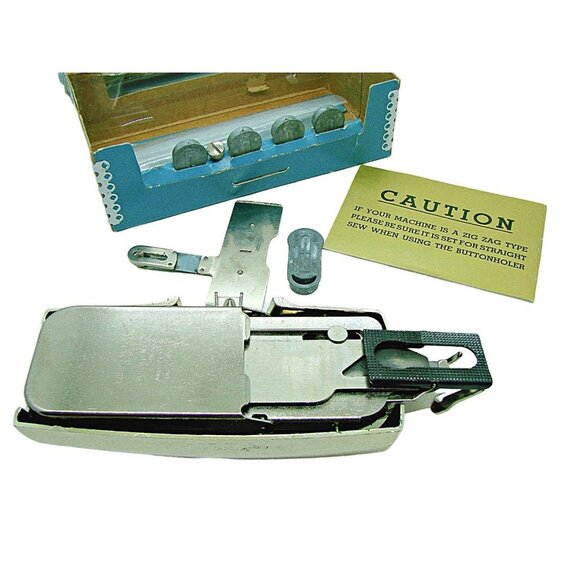 Vintage 1966 Greist Automatic Buttonhole Stitch Attachment Sewing Machine Parts - Picture 3 of 12